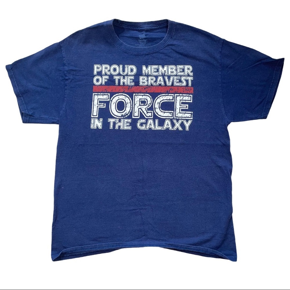 Fire Rescue Force in the Galaxy T- Shirt Tee Navy